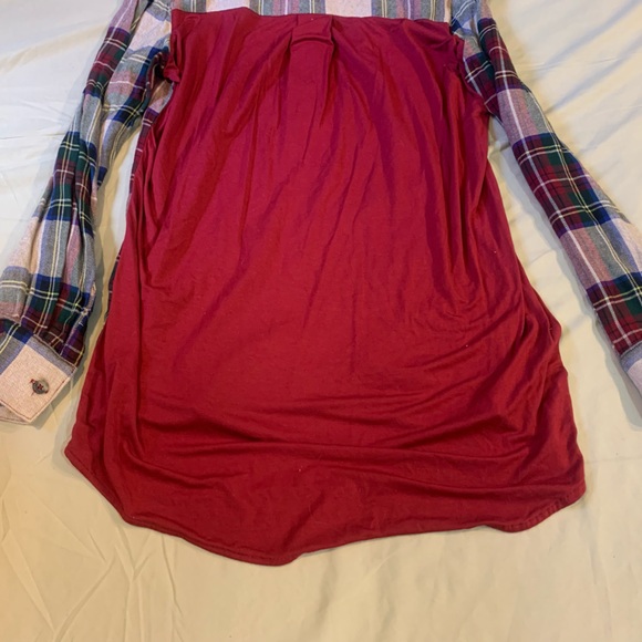 Marley Lilly Plaid Tunic - Picture 8 of 8